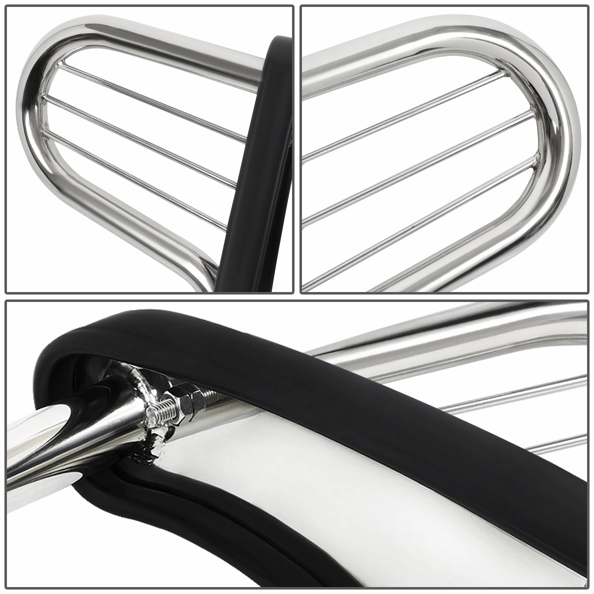 02-07 Jeep Liberty Brush Grille Guard - Stainless Steel