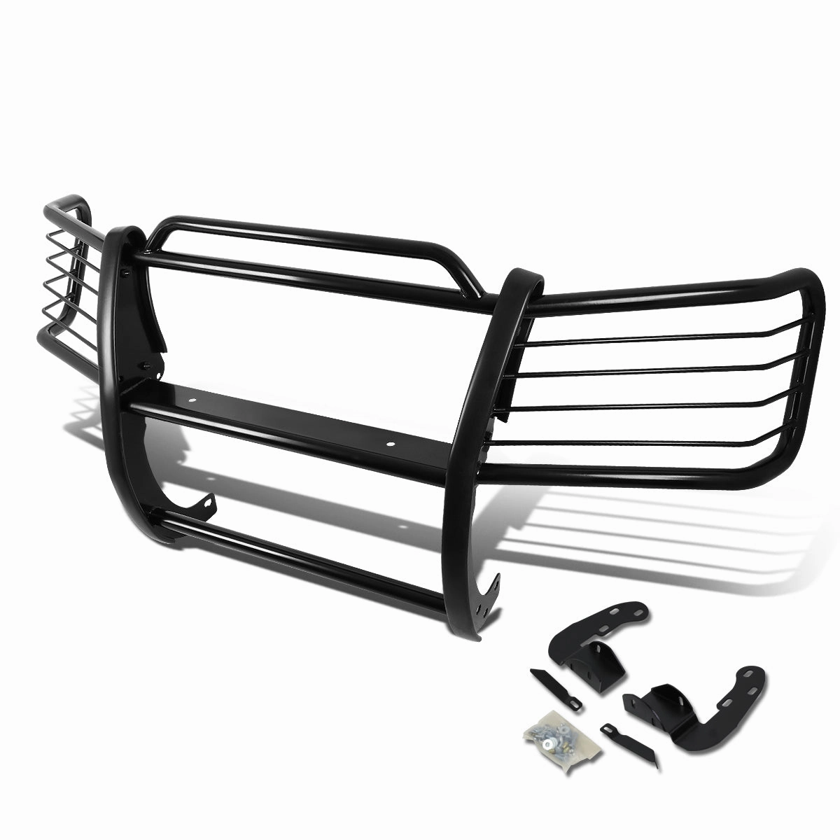 02-09 Chevy Trailblazer EXT Brush Grille Guard - Steel - Black