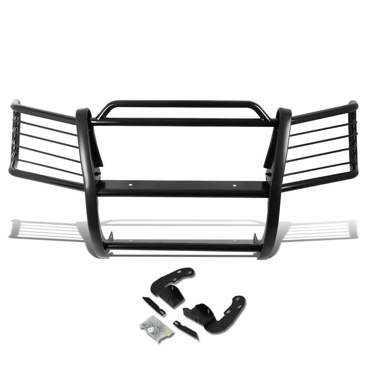 02-09 Chevy Trailblazer EXT Brush Grille Guard - Steel - Black