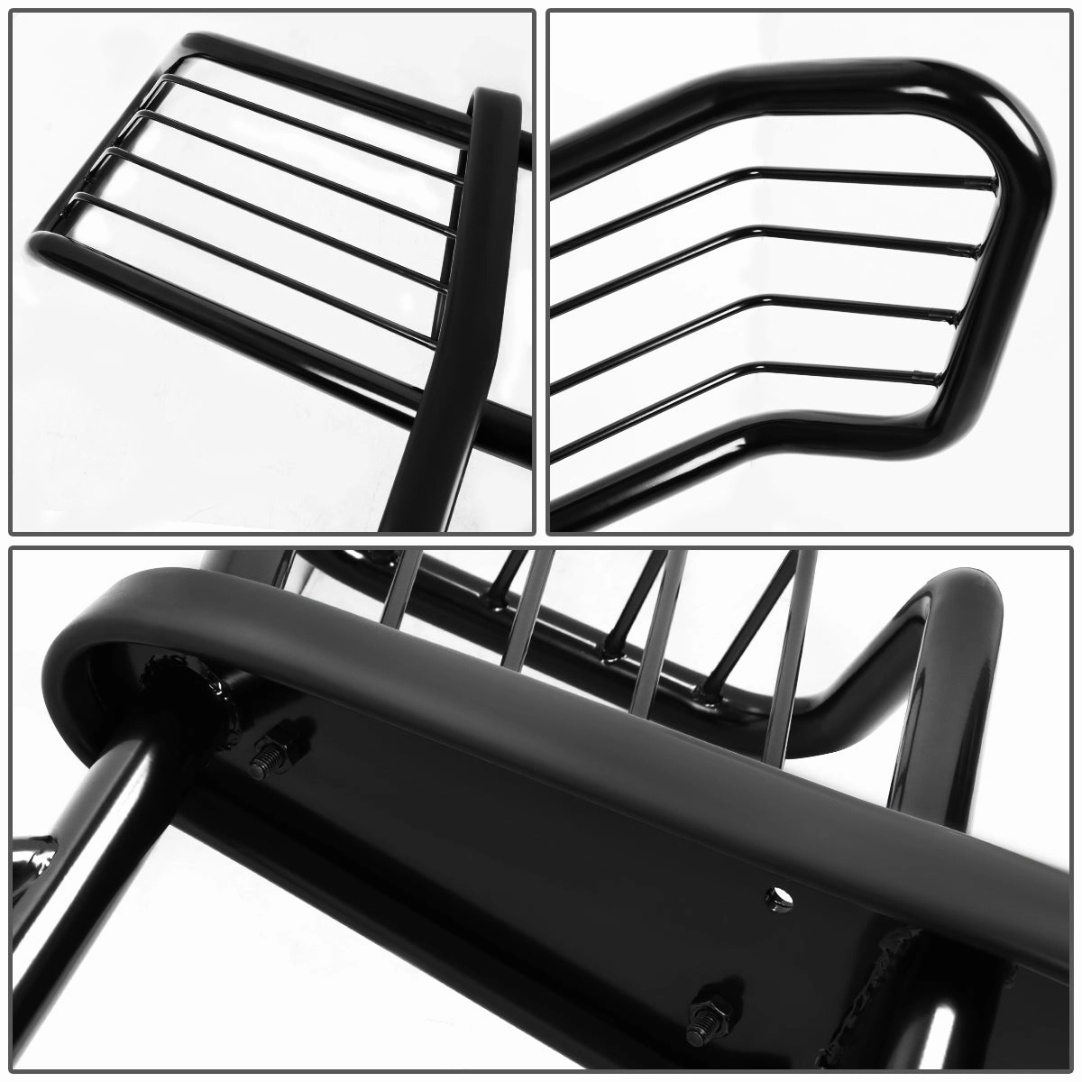 02-09 Chevy Trailblazer EXT Brush Grille Guard - Steel - Black