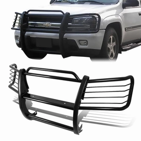 02-09 Chevy Trailblazer EXT Brush Grille Guard - Steel - Black