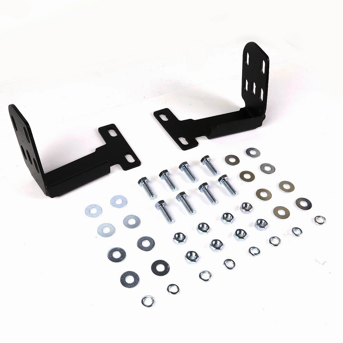 02-09 Dodge Ram 1500 2500 3500 Bull Bar w/Skid Plate - Stainless Steel - Black