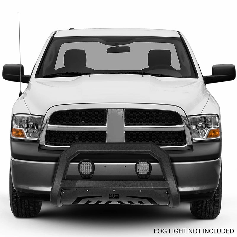 02-09 Dodge Ram 1500 2500 3500 Front Bumper Grille Guard - Carbon Steel