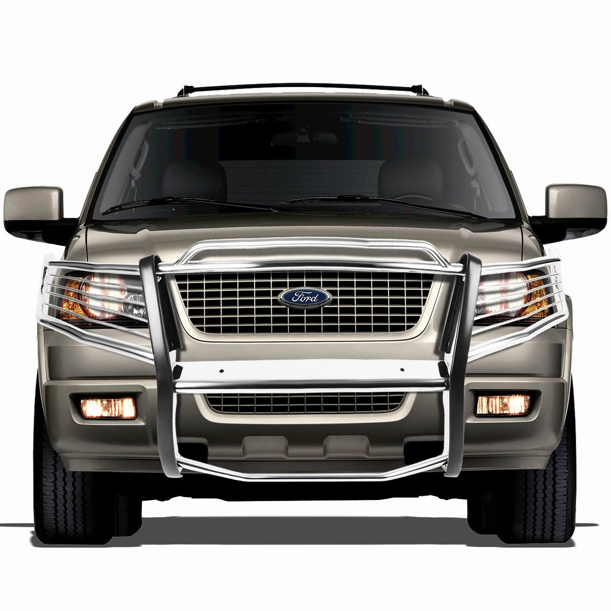 03-06 Ford Expedition Brush Grille Guard - Stainless Steel