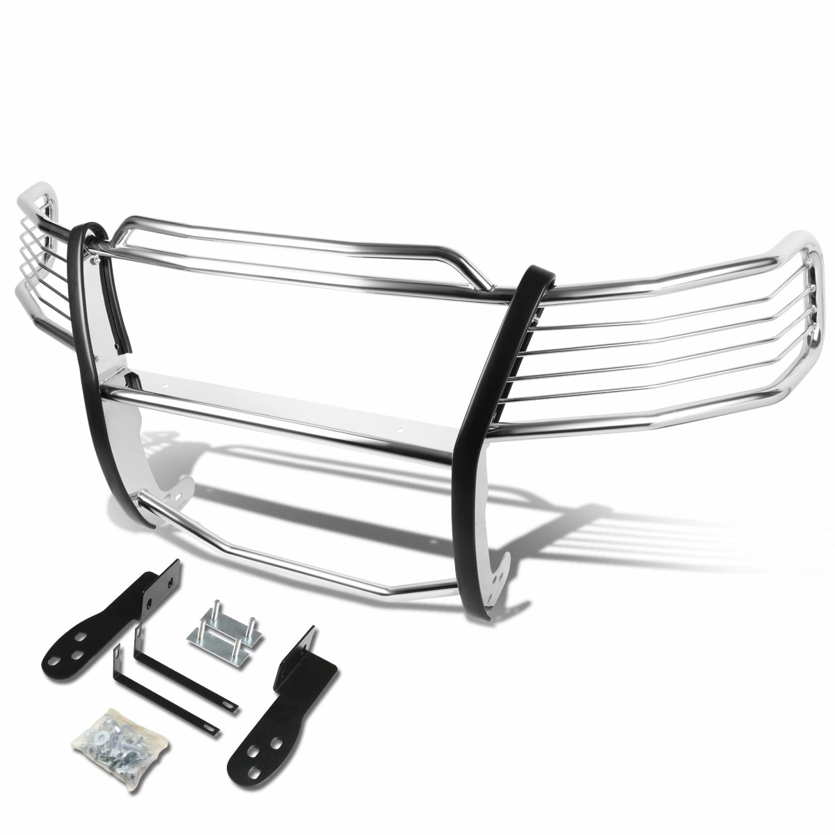 03-06 Ford Expedition Brush Grille Guard - Stainless Steel