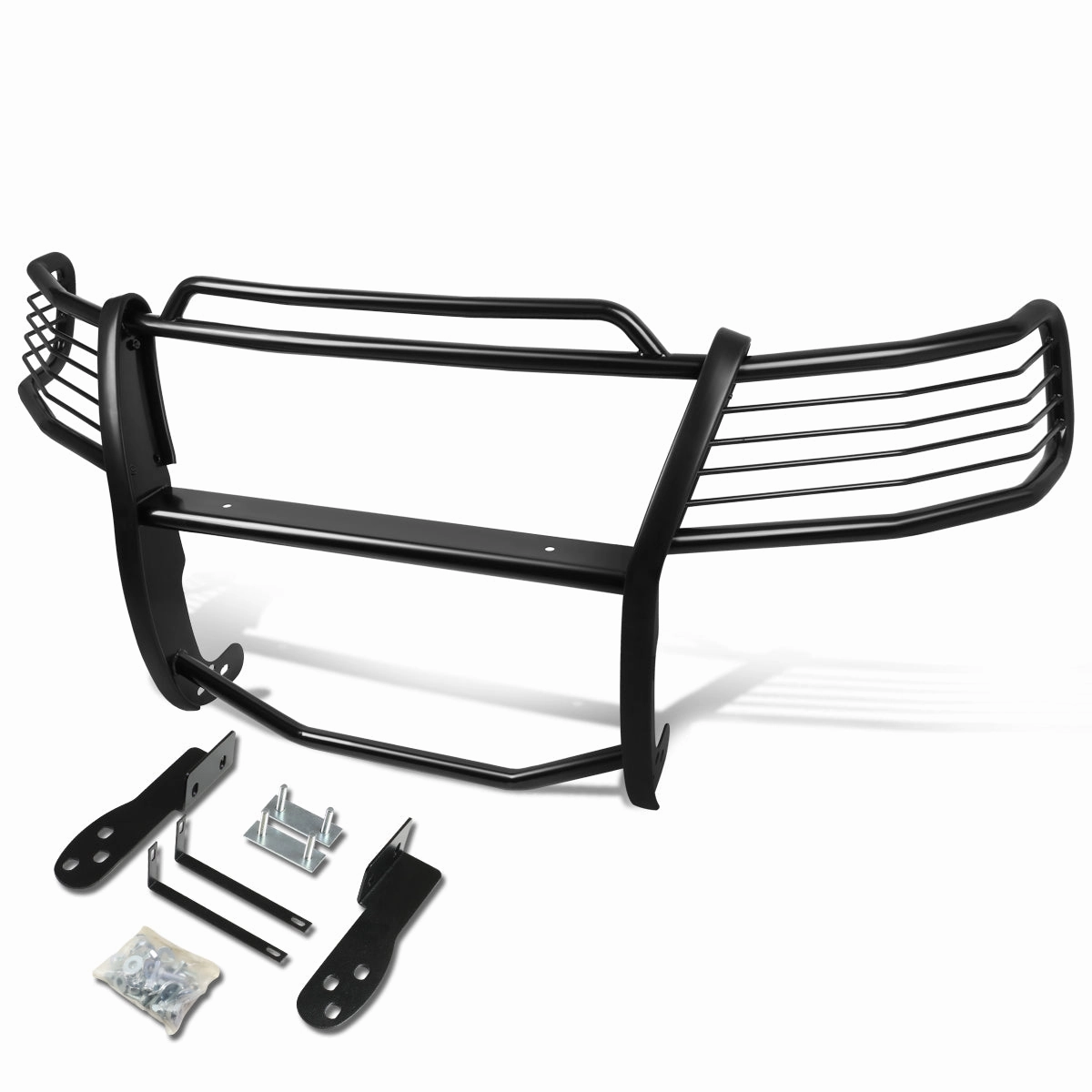 03-06 Ford Expedition Brush Grille Guard - Steel - Black