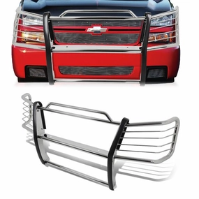 03-07 Chevy Silverado 1500HD & Classic 2500 Brush Grille Guard - Stainless Steel