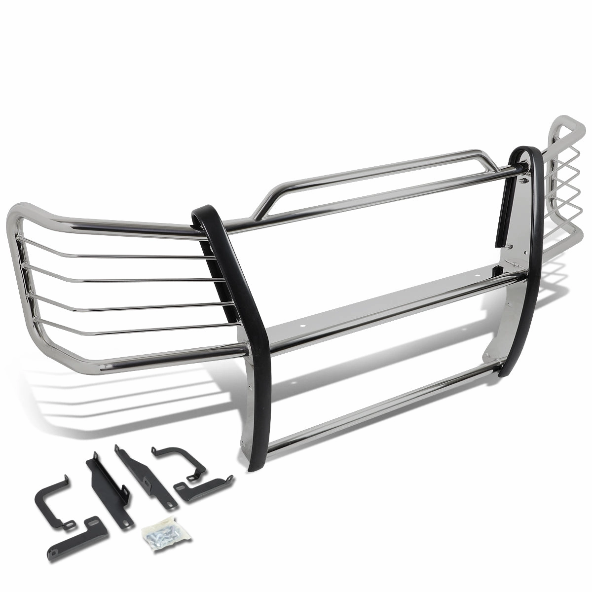 03-07 Chevy Silverado 1500HD & Classic 2500 Brush Grille Guard - Stainless Steel