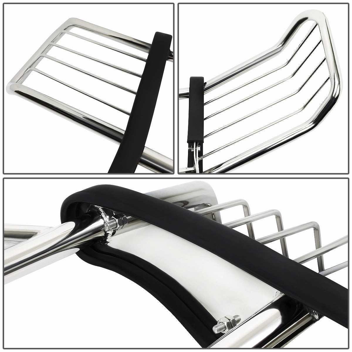 03-07 Chevy Silverado 1500HD & Classic 2500 Brush Grille Guard - Stainless Steel