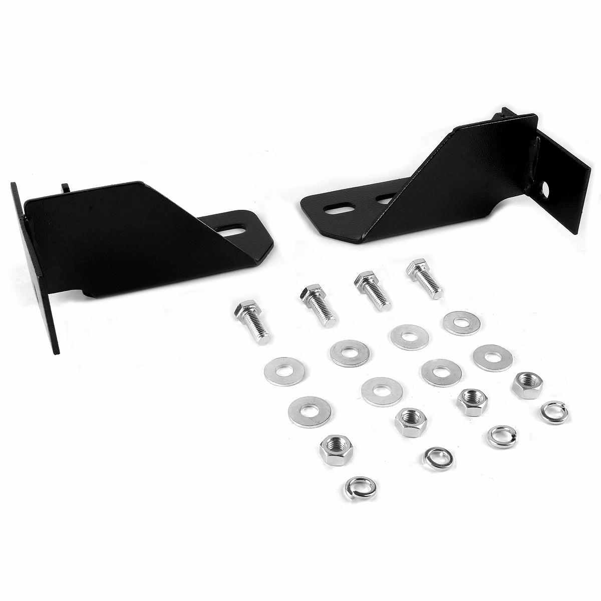 03-08 Honda Pilot 06-14 Honda Ridgeline Bull Bar w/Skid Plate - Stainless Steel - Black