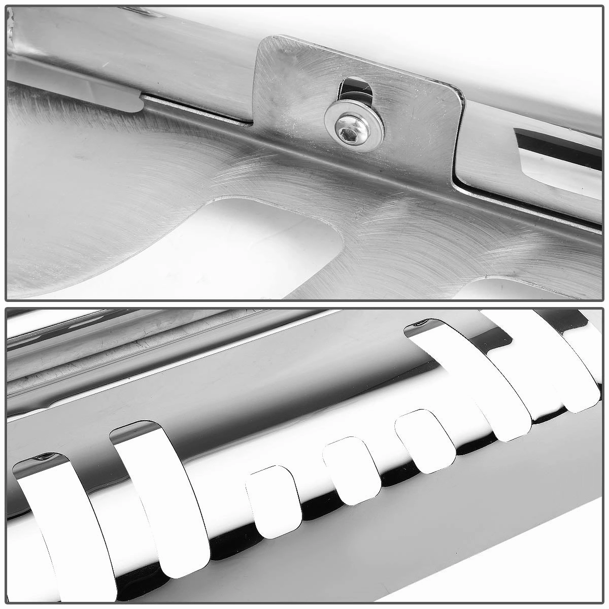 03-08 Honda Pilot 06-14 Honda Ridgeline Bull Bar w/Skid Plate - Stainless Steel