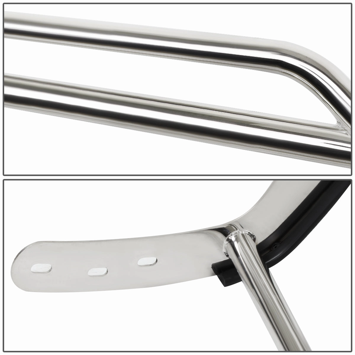03-08 Honda Pilot Brush Grille Guard - Stainless Steel