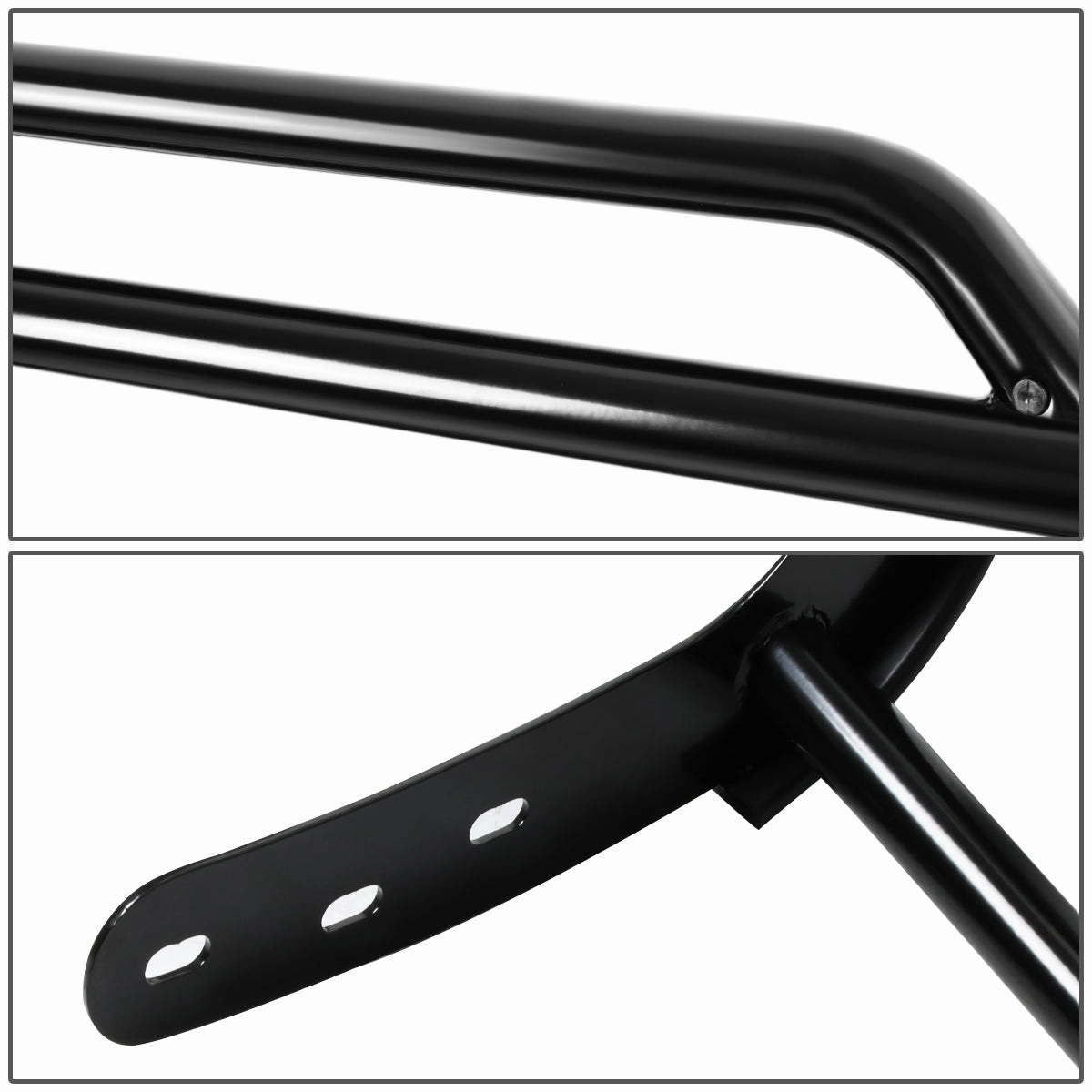 03-08 Honda Pilot Brush Grille Guard - Steel - Black