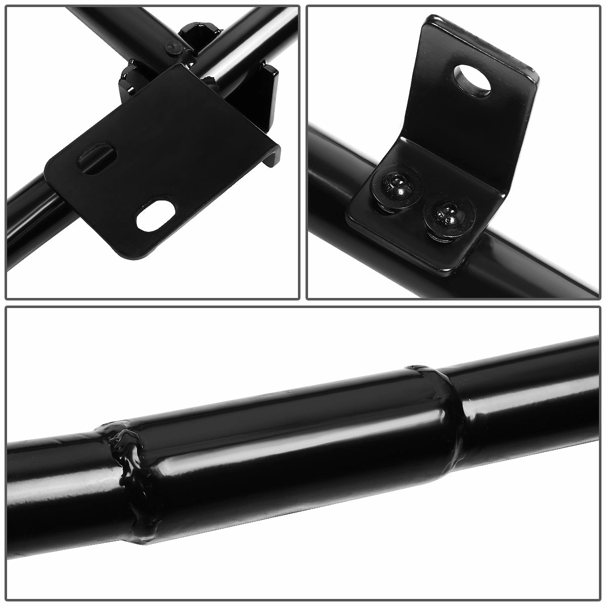 03-09 Hummer H2 Factory Style Brush Grille Guard - Steel - Black