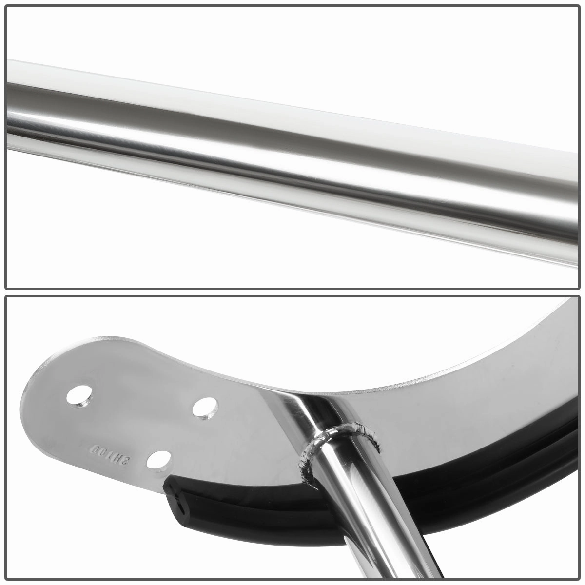 03-09 Toyota 4Runner Brush Grille Guard - Stainless Steel
