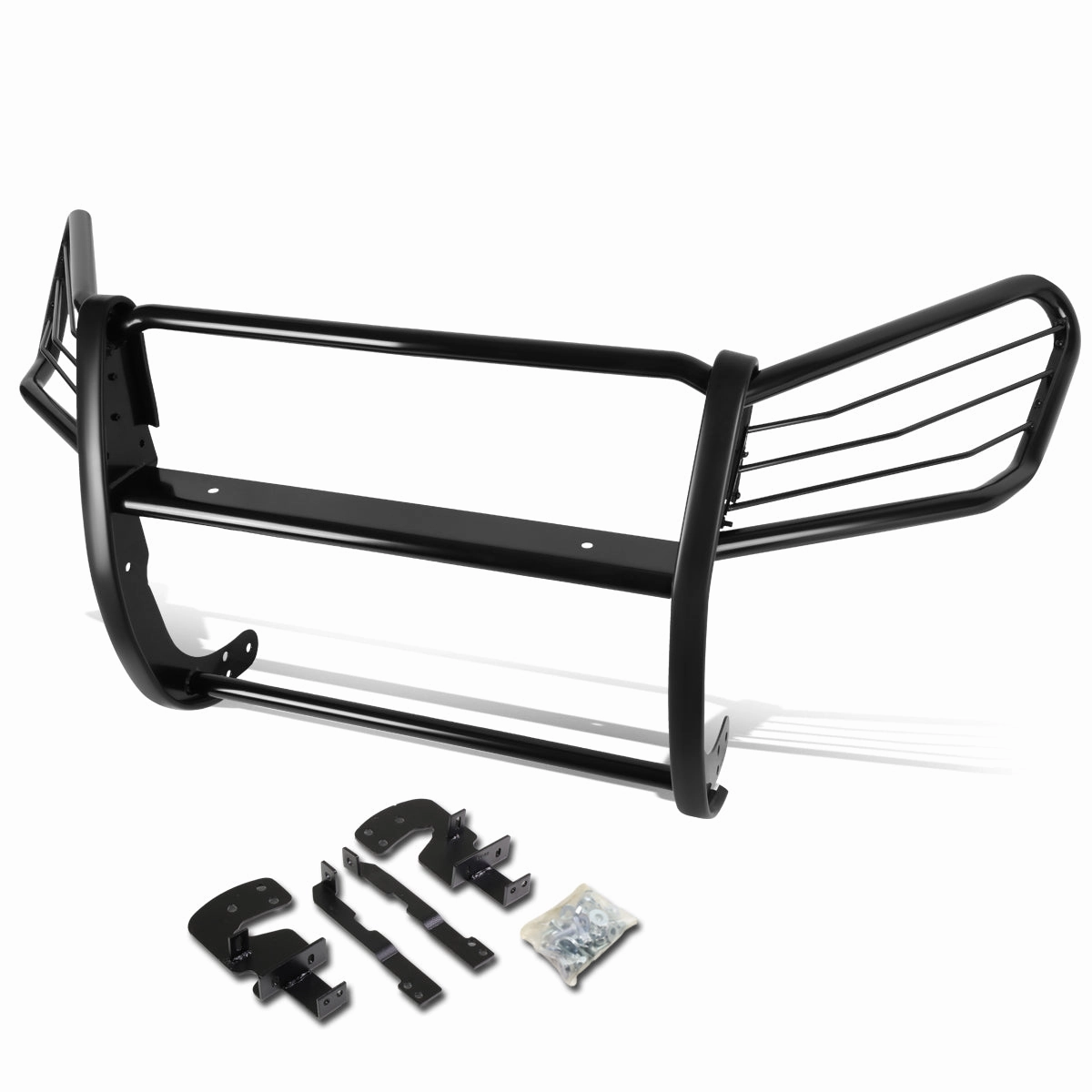 03-09 Toyota 4Runner Brush Grille Guard - Steel - Black