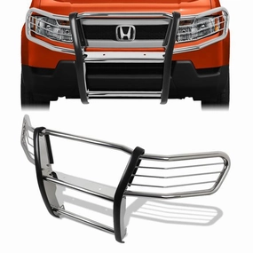 03-11 Honda Element Brush Grille Guard - Stainless Steel