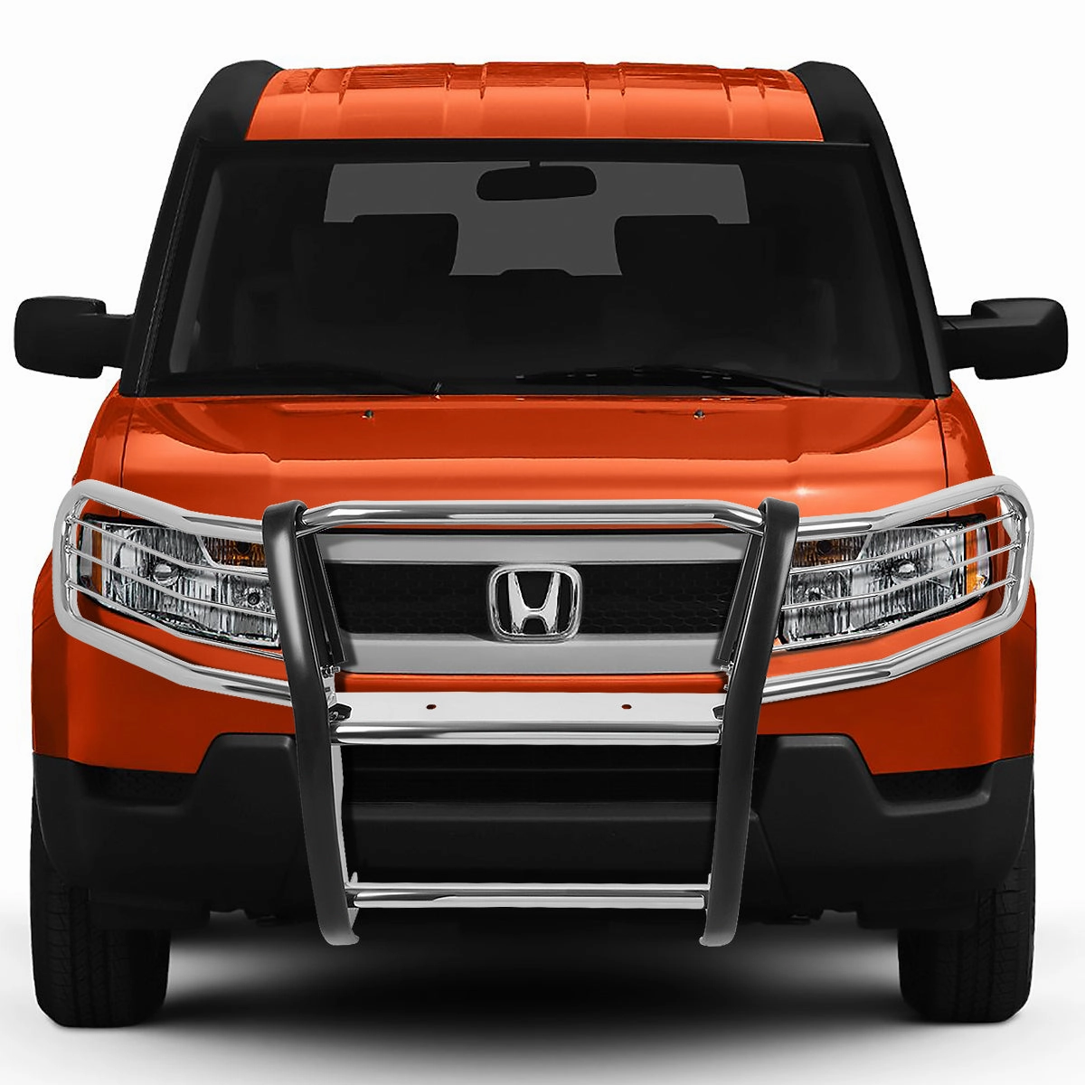 03-11 Honda Element Brush Grille Guard - Stainless Steel