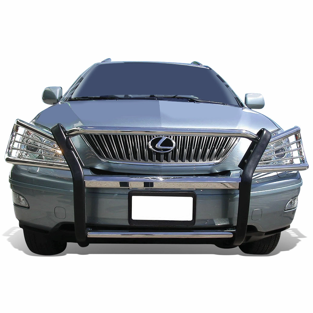 04-06 Lexus RX330 06-09 RX350 RX400h Brush Grille Guard - Stainless Steel