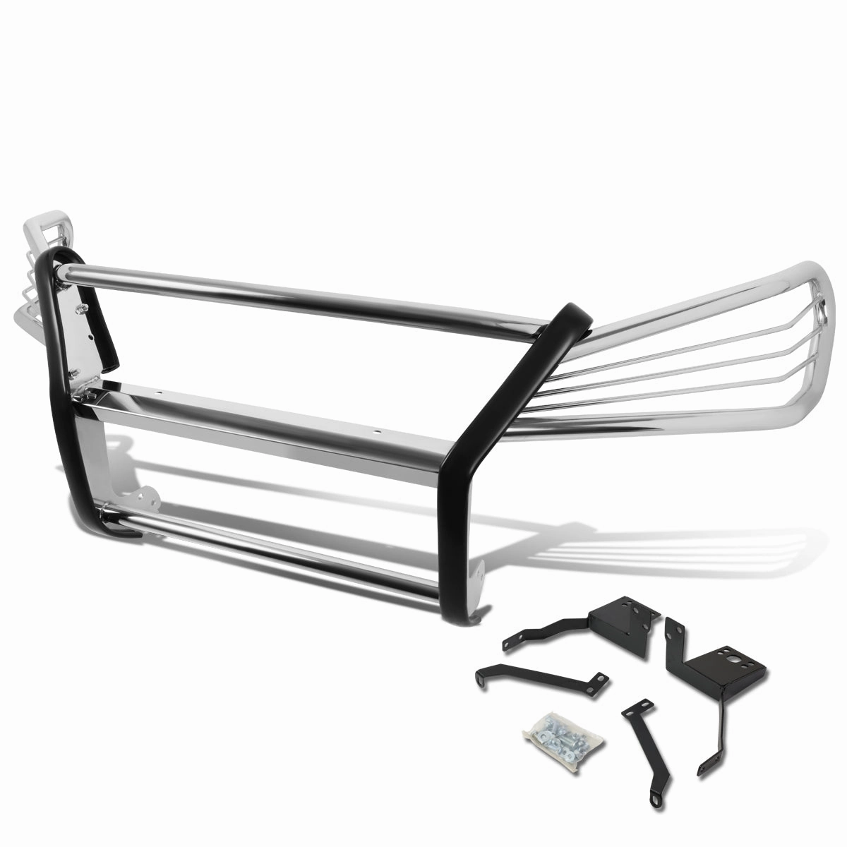 04-06 Lexus RX330 06-09 RX350 RX400h Brush Grille Guard - Stainless Steel