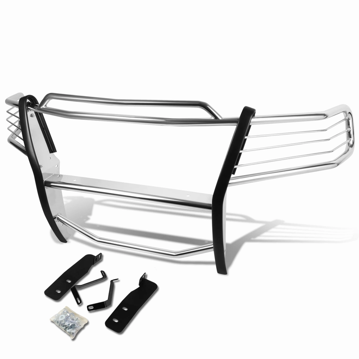 04-08 Ford F150 Brush Grille Guard - Stainless Steel