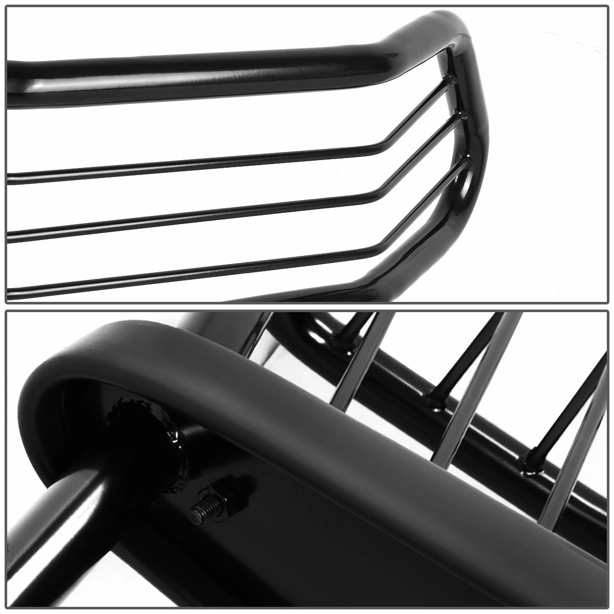 04-08 Ford F150 Brush Grille Guard - Steel - Black