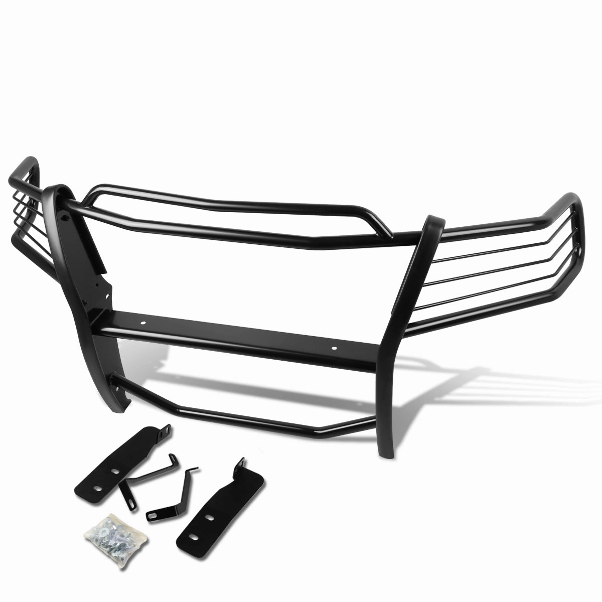 04-08 Ford F150 Brush Grille Guard - Steel - Black