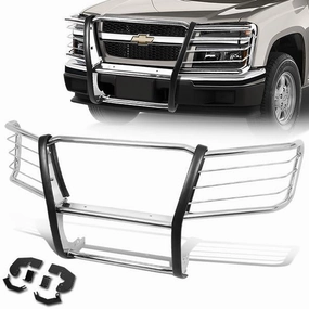 04-12 Chevy Colorado GMC Canyon Brush Grille Guard - Stainless Steel
