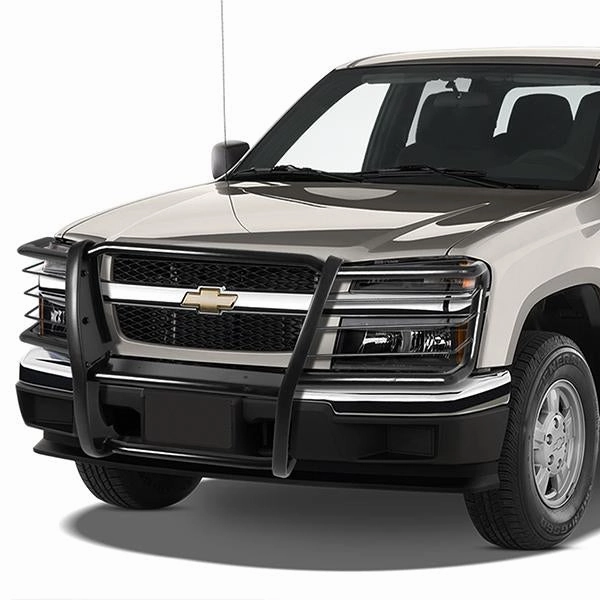 04-12 Chevy Colorado GMC Canyon Brush Grille Guard - Steel - Black