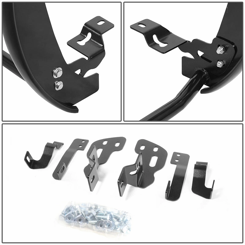 04-15 Nissan Titan Armada Brush Grille Guard - Steel - Black