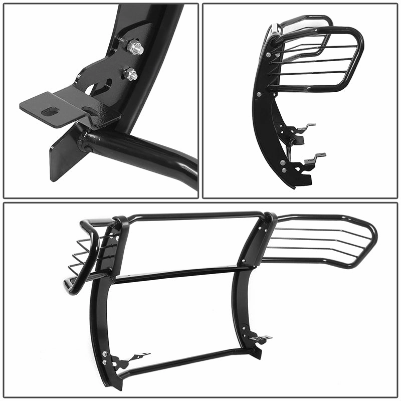 04-15 Nissan Titan Armada Brush Grille Guard - Steel - Black