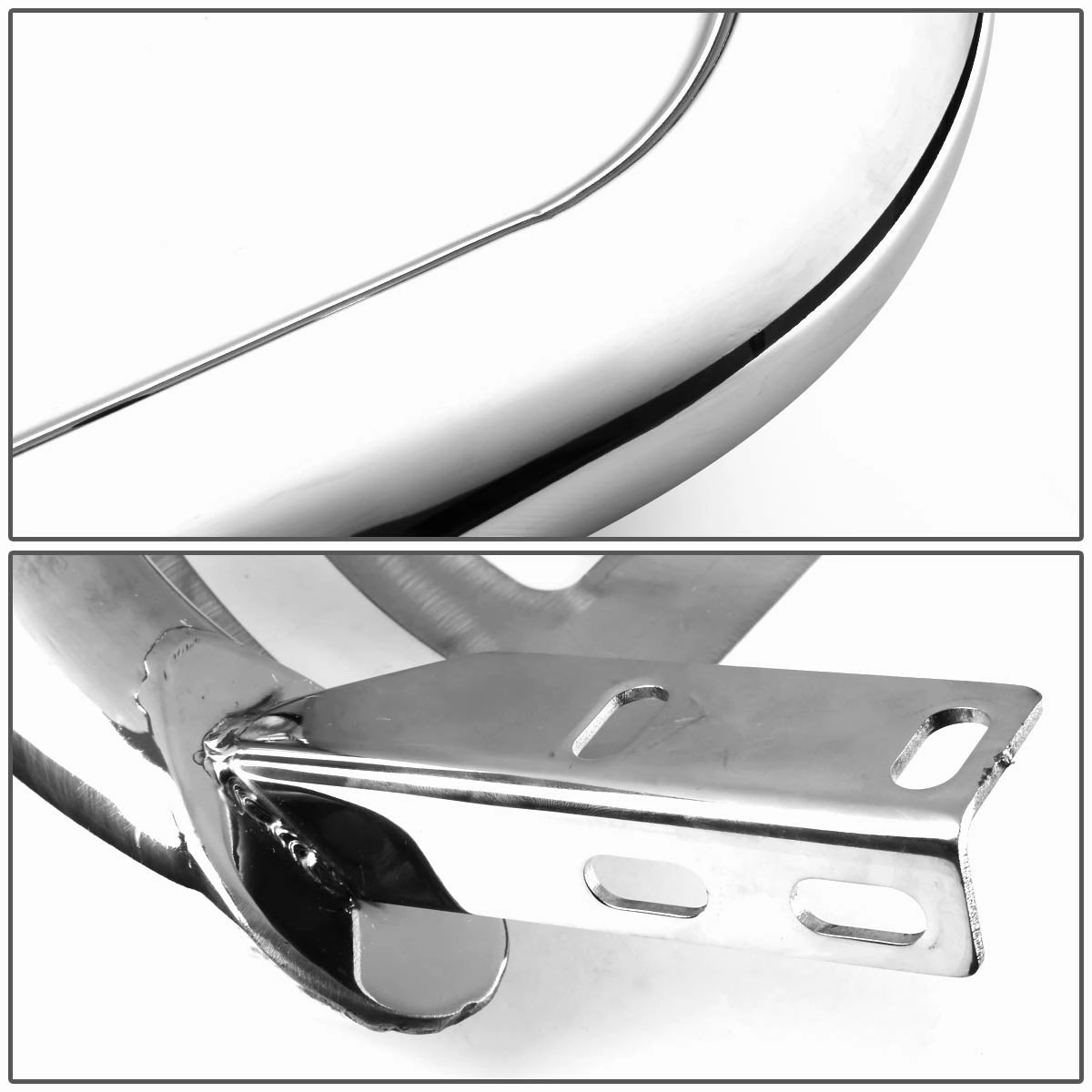 04-15 Nissan Titan Armada Bull Bar w/Skid Plate - Stainless Steel