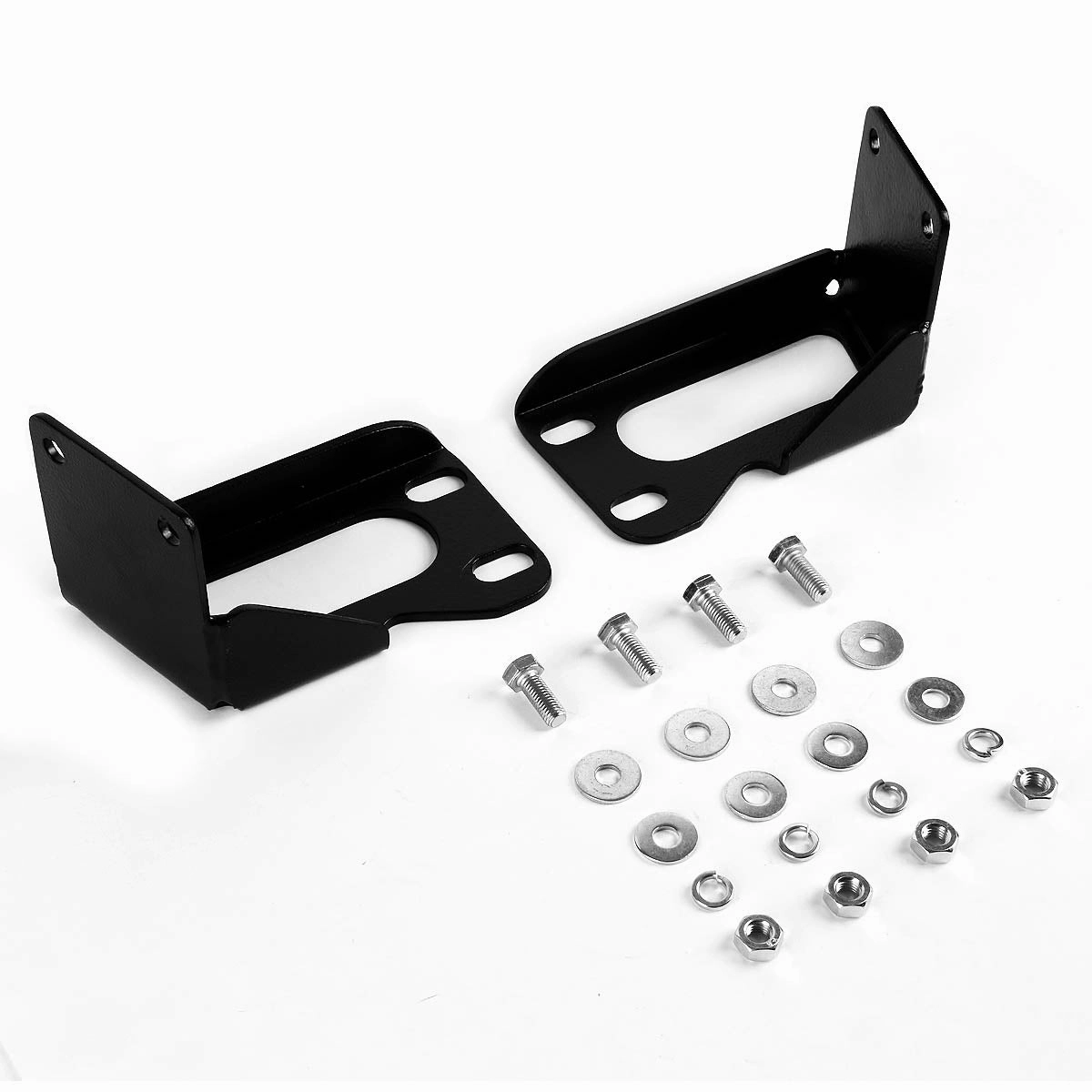 05-07 Ford F250 F350 F450 F550 Super Duty Bull Bar w/Skid Plate - Stainless Steel