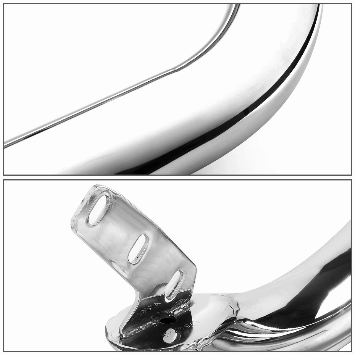 05-10 Dodge Dakota Bull Bar w/Skid Plate - Stainless Steel
