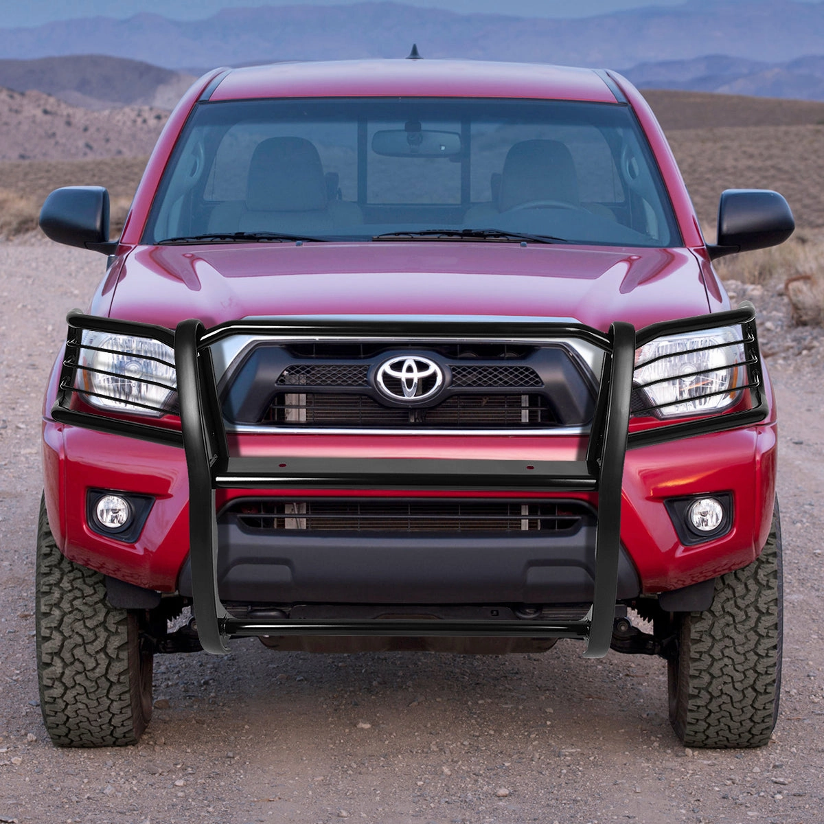 05-15 Toyota Tacoma Brush Grille Guard - Steel - Black