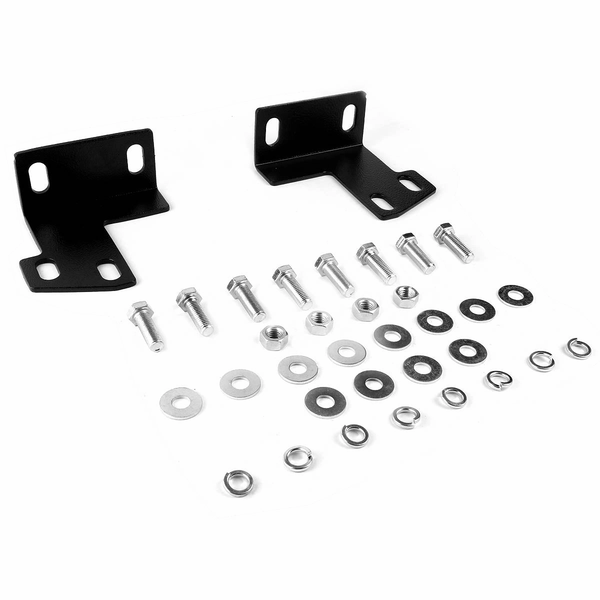 05-16 Nissan Xterra Frontier Bull Bar w/Skid Plate - Stainless Steel - Black