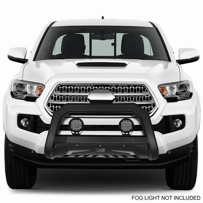 05-22 Toyota Tacoma Box Beam Front Bumper Grille Guard - Carbon Steel