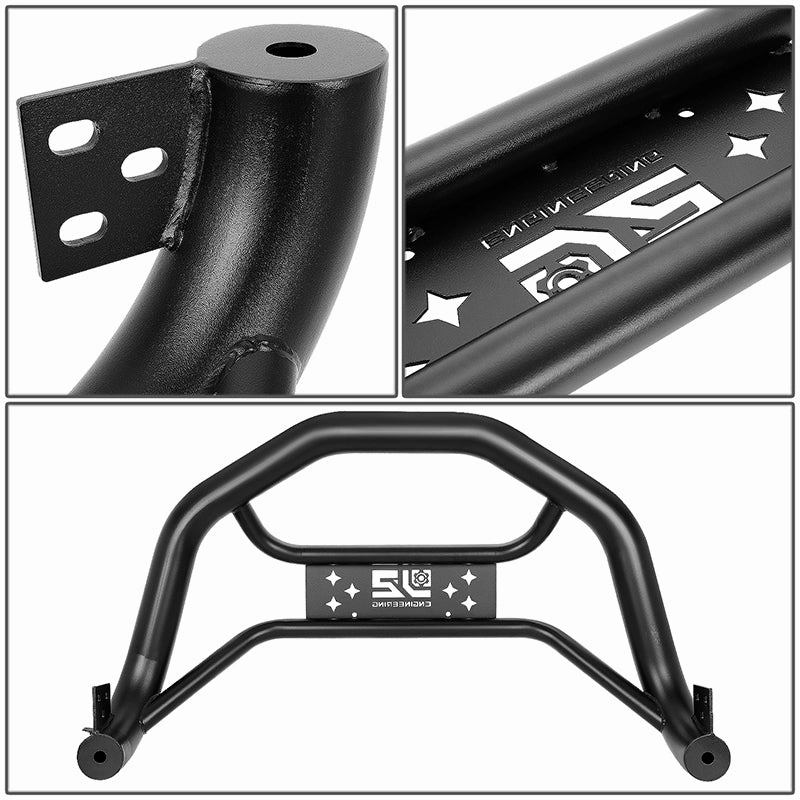 05-22 Toyota Tacoma Front Bumper Grille Guard - Carbon Steel