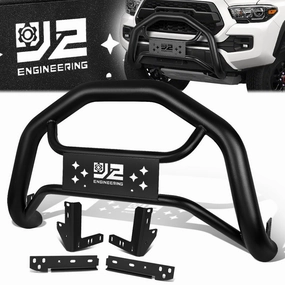 05-22 Toyota Tacoma Front Bumper Grille Guard - Carbon Steel