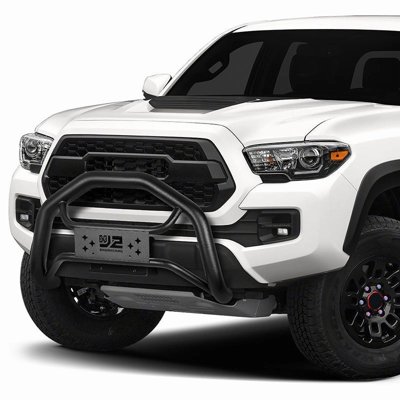 05-22 Toyota Tacoma Front Bumper Grille Guard - Carbon Steel