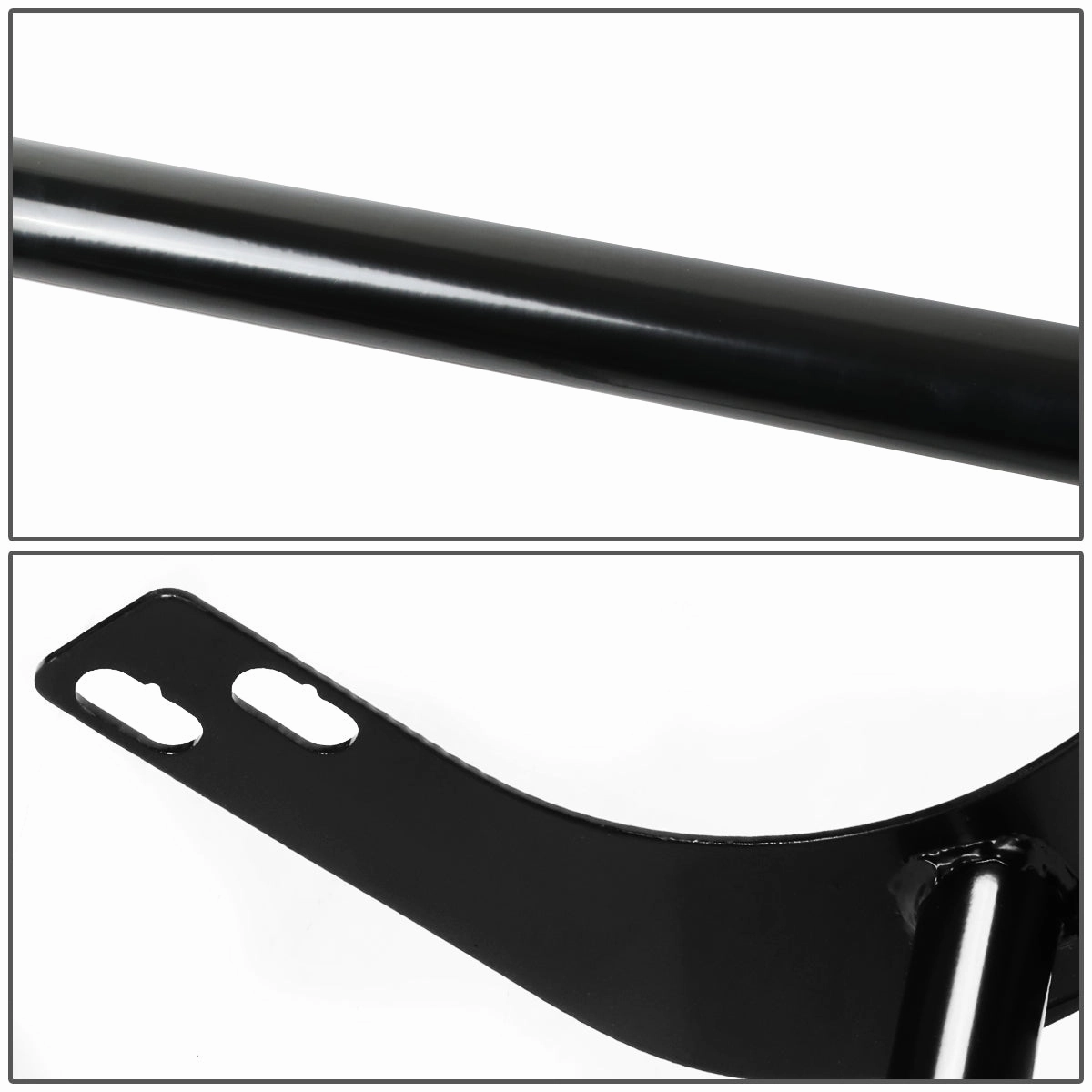 06-09 Dodge Ram 1500 2500 3500 Mega Cab Brush Grille Guard - Steel - Black