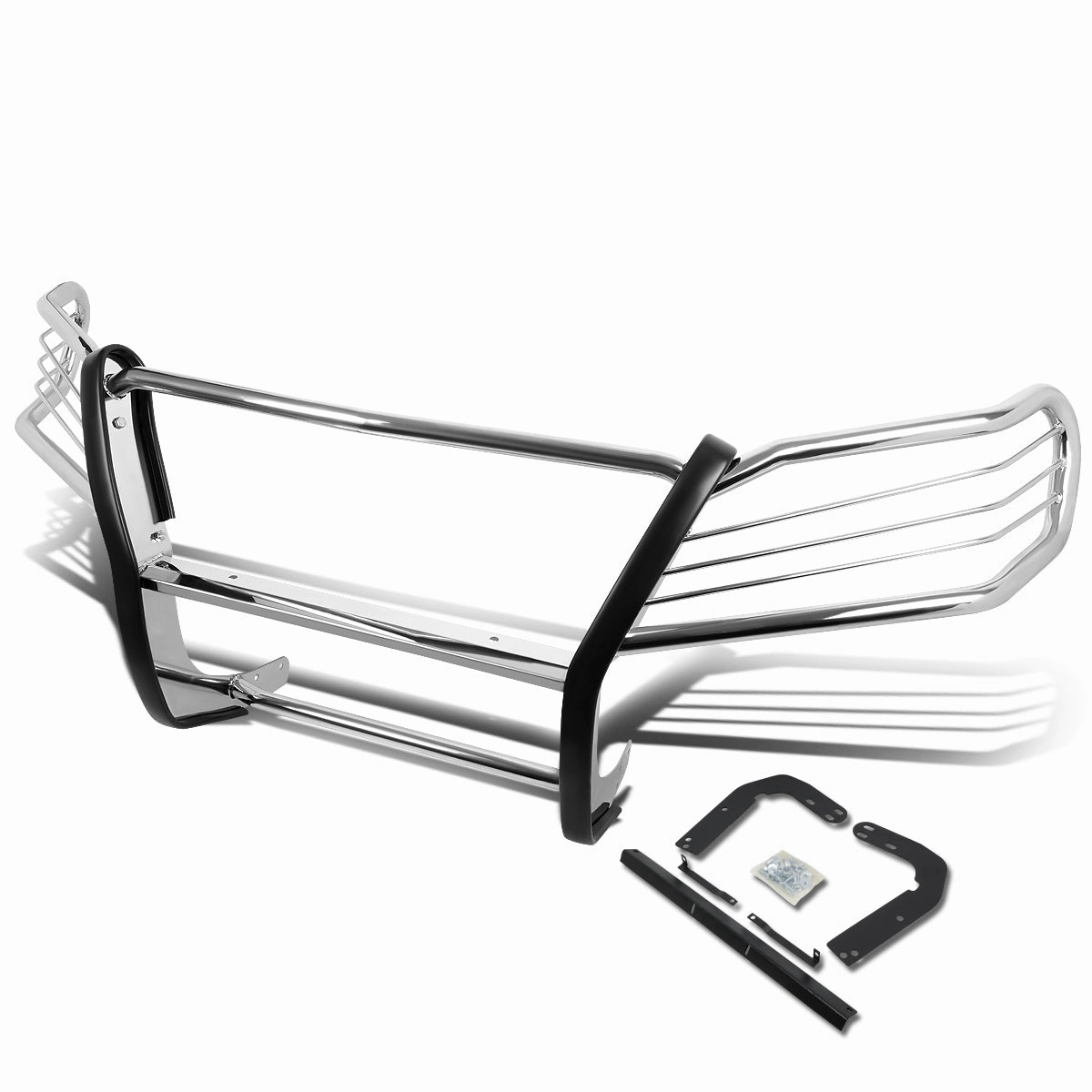 06-11 Mercedes-Benz ML320 ML350 ML450 ML500 ML550 ML63 Brush Grille Guard - Stainless Steel