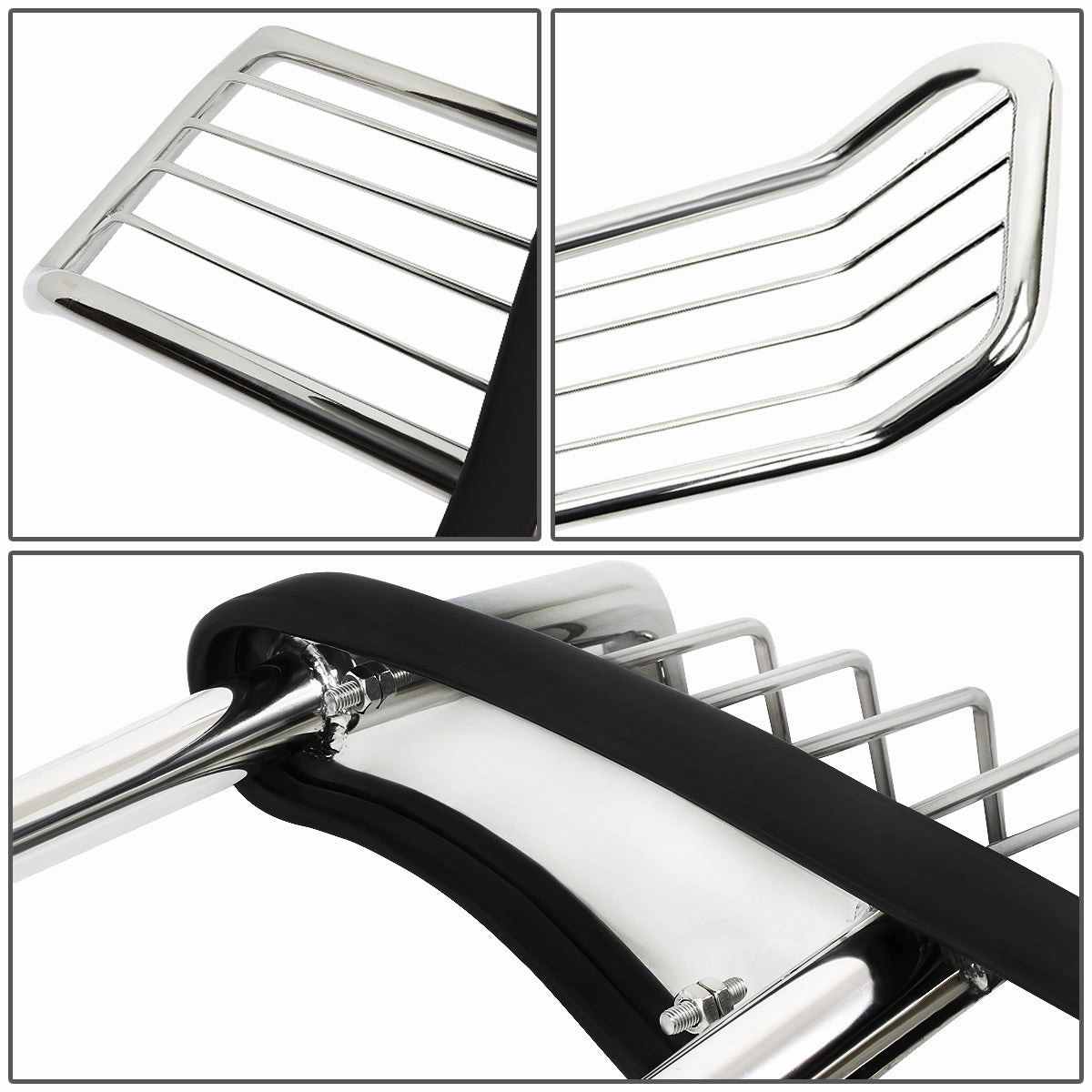 06-11 Mercedes-Benz ML320 ML350 ML450 ML500 ML550 ML63 Brush Grille Guard - Stainless Steel