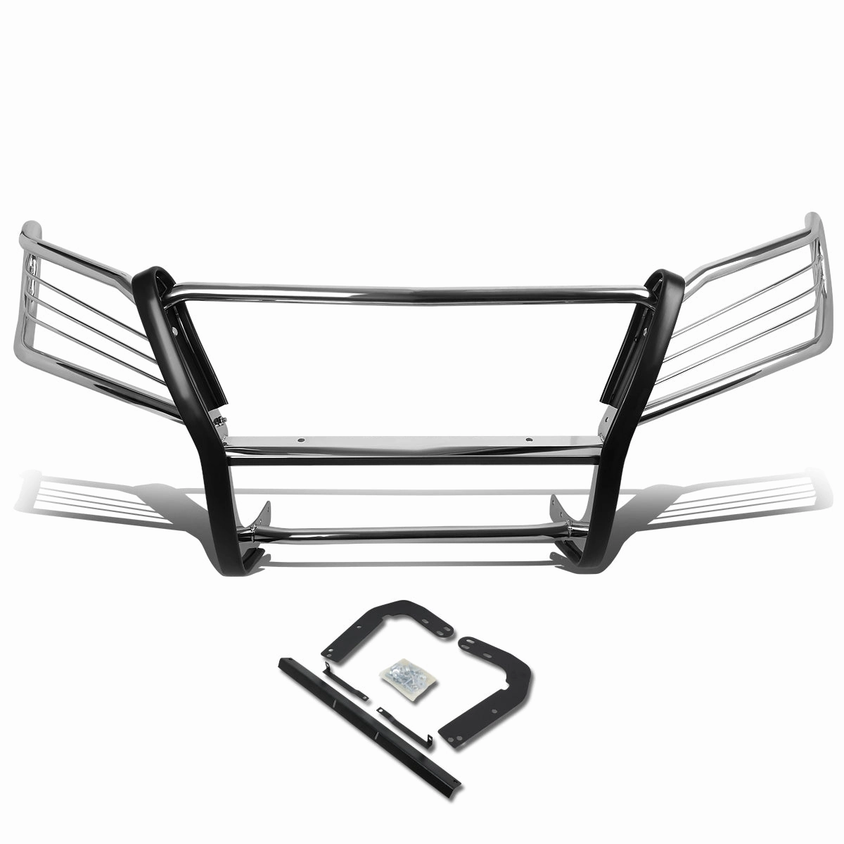 06-11 Mercedes-Benz ML320 ML350 ML450 ML500 ML550 ML63 Brush Grille Guard - Stainless Steel