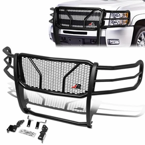 07-10 Chevy Silverado 2500HD 3500HD Brush Grille Guard - Moneycomb Mesh
