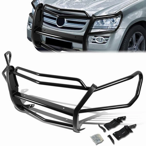 07-12 Mercedes-Benz GL320 GL350 GL450 GL500 GL550 Brush Grille Guard - Black