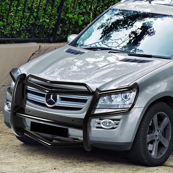 07-12 Mercedes-Benz GL320 GL350 GL450 GL500 GL550 Brush Grille Guard - Black