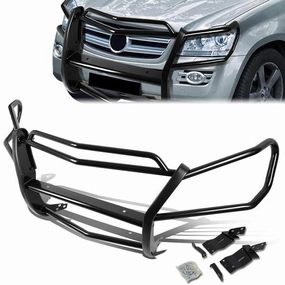 07-12 Mercedes-Benz GL320 GL350 GL450 GL500 GL550 Brush Grille Guard - Black