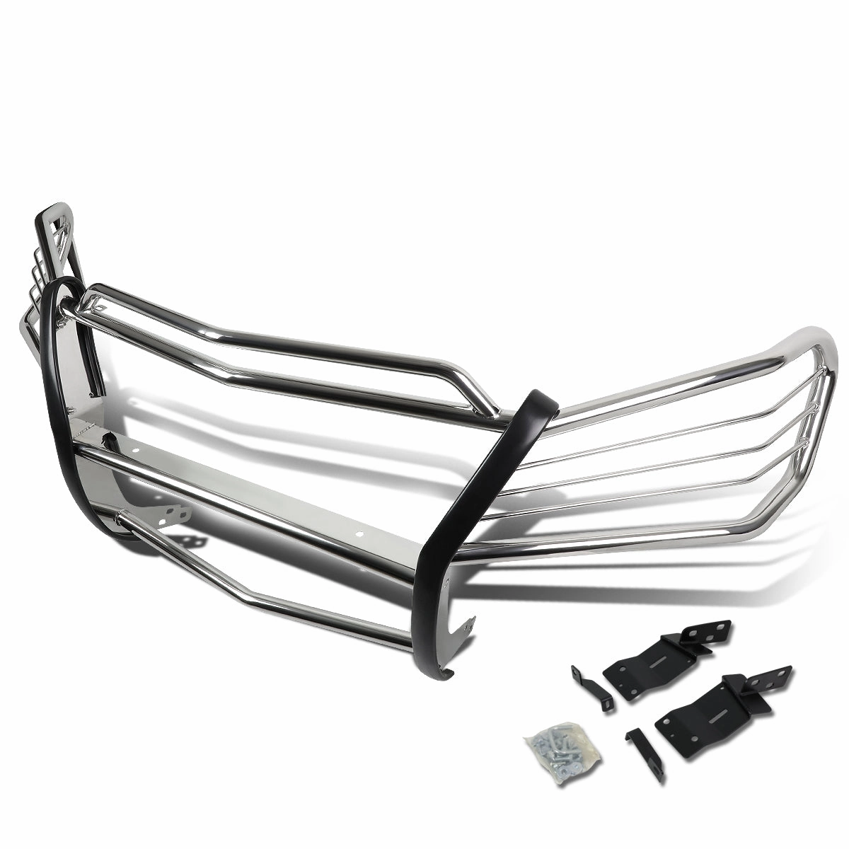 07-12 Mercedes-Benz GL320 GL350 GL450 GL500 GL550 Brush Grille Guard - Stainless Steel