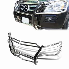 07-12 Mercedes-Benz GL320 GL350 GL450 GL500 GL550 Brush Grille Guard - Stainless Steel